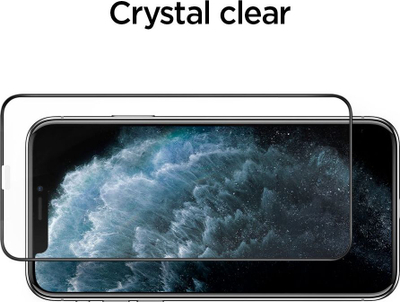 Qelq mbrojtës Spigen AlignMaster, për iPhone 11 Pro, 9H, i zi
