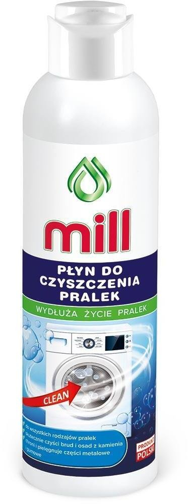 Средство за чистење за машина за перење Mill, 300ml, за отстранување на бигор