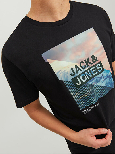 Maicë Jack&Jones JJTRESOR Regular Fit, e zezë