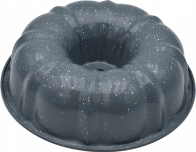 Formë pjekjeje Brunbeste Bundt, çelik karboni, 24 cm, gri mermeri