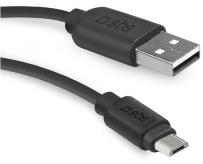 Kabllo USB SBS Mobile USB 2.0 A në Micro USB B, 2m, e zezë