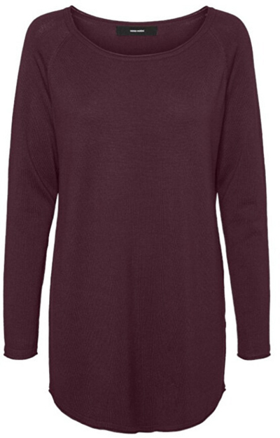 Bluzë VERO MODA VMNELLIE, e kuqe e errët