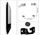 Mbajtëse TV Fiber Mounts FM04, 32"-75", deri 60kg, e zezë