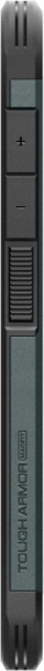 Mbrojtëse telefoni Spigen Tough Armor MagSafe, Samsung Galaxy S25 Plus, këmbë mbështetëse, jeshile Abyss