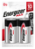 Bateri alkaline Energizer Max Plus LR20 D, 2 copë, argjendtë e zezë