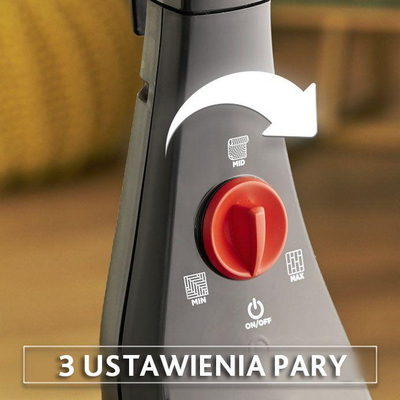 Vileda Steam Plus парна крпа, 1550W, 400ml, црна