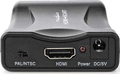 Konvertues HDMI në SCART Nedis, 1080p, me audio, i zi