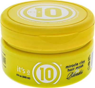 Маска за коса Its a 10 Miracle Clay Mask for Blondes, 8oz, за руса коса