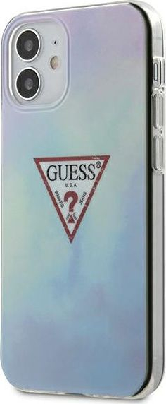 Futrollë telefoni Guess Tie And Dye, për iPhone 12 mini 5.4", hardcase, blu