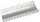 Ndarës metalik sirtarësh "U" Kraftwerk 409x132x50 mm