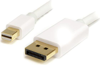 Kabllo StarTech DisplayPort Mini - DisplayPort Cable, 1m, e bardhë