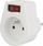 Prizë me ndërprerës Konnoc DX-FZBK-01/01A, 250V 10A, e bardhë