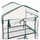 Serë e vogël për ballkon edhe kopsht, 4 rafte metalike, PVC transparente, 69 x 49 x 157 cm