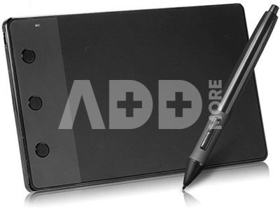 Tablet grafik HUION H420, pen me 2048 nivele presioni, me kabllo USB, i zi