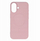 Заштитна маска Hurtel Liquid Silicone Case, MagSafe, за iPhone 16e, розова