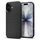 Mbulesë telefoni Spigen Liquid Air për iPhone 17, TPU i butë, me pamje mat, e zezë