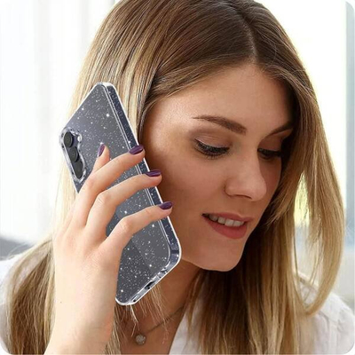 Futrollë Tech-Protect Flexair për Galaxy A05s, TPU i butë, me shkëlqim, transparente