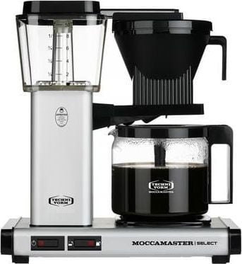 Aпарат за кафе Moccamaster KBG 741 Select, 1.25L, филтер, мат сребрена