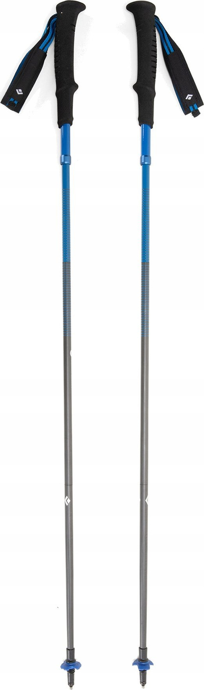 Shkopinj trekking Black Diamond Distance Carbon Z, 130cm, fibrë karboni, blu