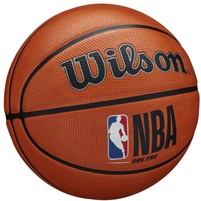 Top basketbolli Wilson NBA DRV Pro WTB9100XB, për jashtë, gome, portokalli