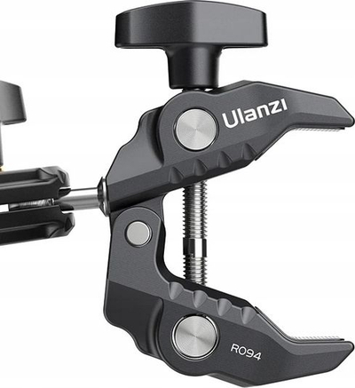 Kapëse montuese Ulanzi R094, Magic Arm i lëvizshëm, metal, e zezë