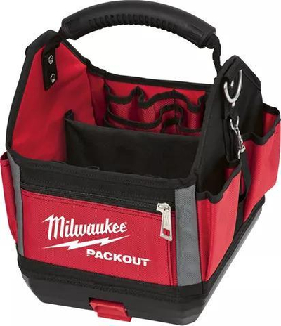 Торба за алат Милвоки Паксоут Tote, 250mm, балистички отпорна, црвена
