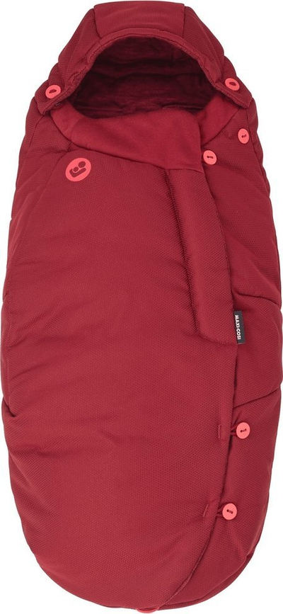 Thes gjumi për karrocë Maxi-Cosi General Footmuff, universal, ngjyra Essential Red