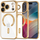 Mbulesë telefoni Tech-Protect MagFlex MagSafe për iPhone 17 Pro Max, transparente, ngjyrë ari