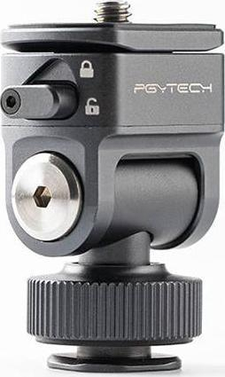 Adapter shpejtlëshues për kamerë PGYTECH SnapLock Nano P-CG-031, vidë 1/4-20", aliazh alumini, i zi