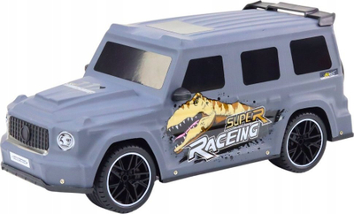Makinë lodër me telekomandë LEAN Toys Dino, shkalla 1:10, 6V, gri