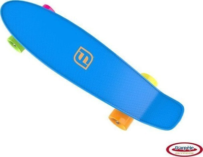 Skejtbord plastik Funbee Mini, 22\", për kalamoj, shumëngjyrësh