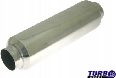 Sustë qendrore auspuhi TurboWorks RS 304SS, diametër 89mm, gjatësi 300mm, inox