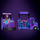 Set lodrash Mattel Monster High Draculaura Food Truck, kamion muzikor me skenë, shumëngjyrësh