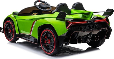 Makina elektrike për fëmijë Lean Cars Lamborghini Veneno, 12V, telekomandë prindërore, jeshile