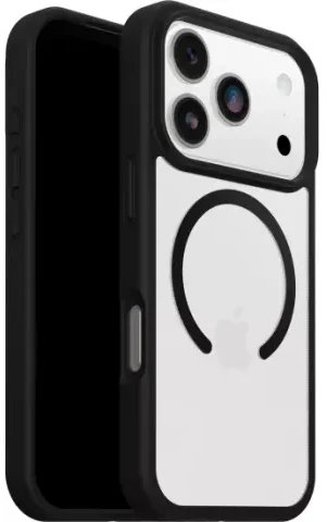 Mbrojtëse telefoni Oborri React Ms për iPhone 17 Pro, e zezë