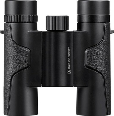 Kiklopë K&amp;F 10x25, prizma BaK 4, IP65, të zinj