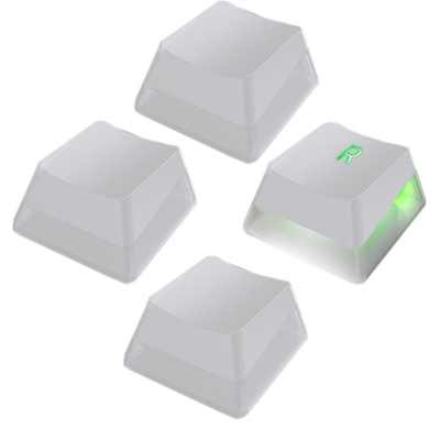 Сет капачиња за тастатура Razer Phantom Pudding, за механичка тастатура, бела