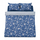 Set shtrati Heinner Bedding Semi Double, 180x200cm, 4 copa, blu