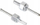 Set sharra rrethore tungsten Geko, 22-73mm, 9 copë, argjendtë