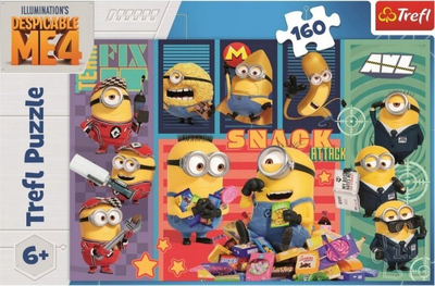 Puzzle Trefl Minions Entertainment, 160 copë, shumëngjyrësh