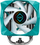 Ftohës procesori Iceberg Thermal IceSLEET X6, 120mm, ARGB, teal
