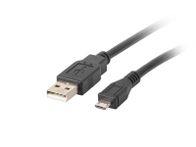 Kabllo USB Lanberg CA-USBM-10CC-0010-BK, USB A në microUSB, 1 m, e zezë