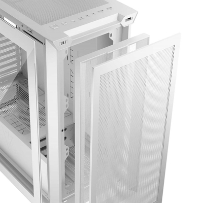 Kutia për PC Volcano Expanse S Apex, MIDI Tower ATX, ARGB, e bardhë