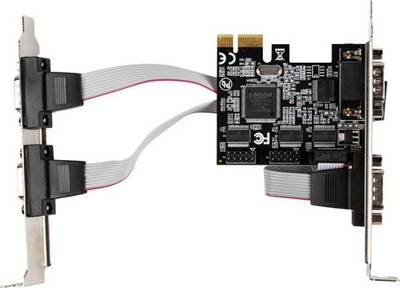 Kontroller PCIe Lanberg PCE-DB9-004, 4x COM 9 pin, RS232 RS485 RS422