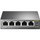 Мрежен свич TP-Link TL-SF1005P, 5 порти 10/100, PoE, метален
