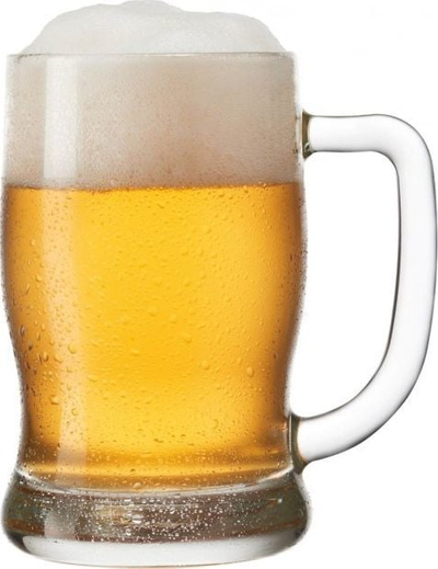 Kupë birre Leonardo Taverna, 0.5L, xham i kthjellët