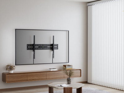 Mbajtës muri për TV GEMBIRD WM-100T-01, 43"-100", 75 kg, i zi
