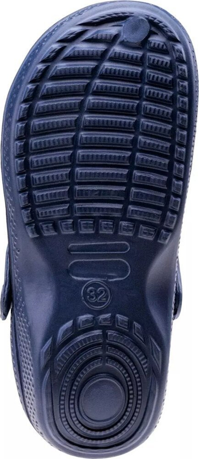 Klompa për kalamaj Martes Flip flops Jr 21913021, shkumë EVA, rrip mbrapa me rregullim, blu e errët