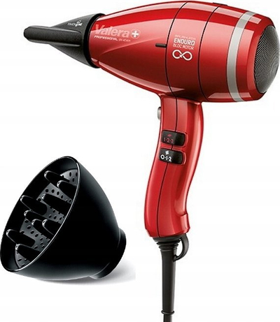 Tharëse flokësh Valera SN4 eQ RC D Swiss Nano4ever, 2200W, jonizim, e kuqe