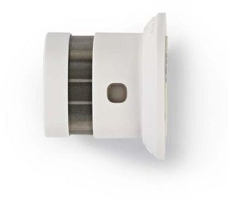 Detektor tymi Nedis Ultra Small, alarm zjarri, bateri 10 vjet, i bardhë